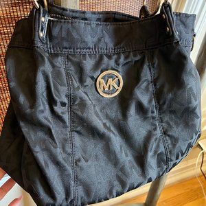 Michael Kors Handbag Black with Gold Hardware